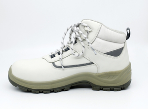 LS-11 White Hygienic Kitchen Safety Shoes Boots