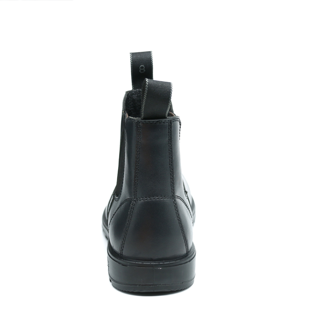 LS-08 Black Elastic Pull Tab Work Safety Boot